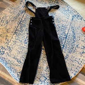 Forever 21 Black Overalls